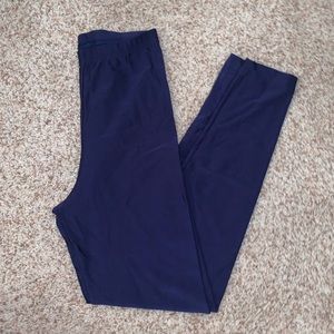 *NWOT* american apparel cobalt tricot legging